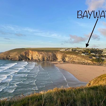 Baywatch Mawgan Porth Spacious Home Sleeps 9, Games Room, Parking & Garden Exterior foto